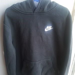 Nike Black Boys Pullover Jacket